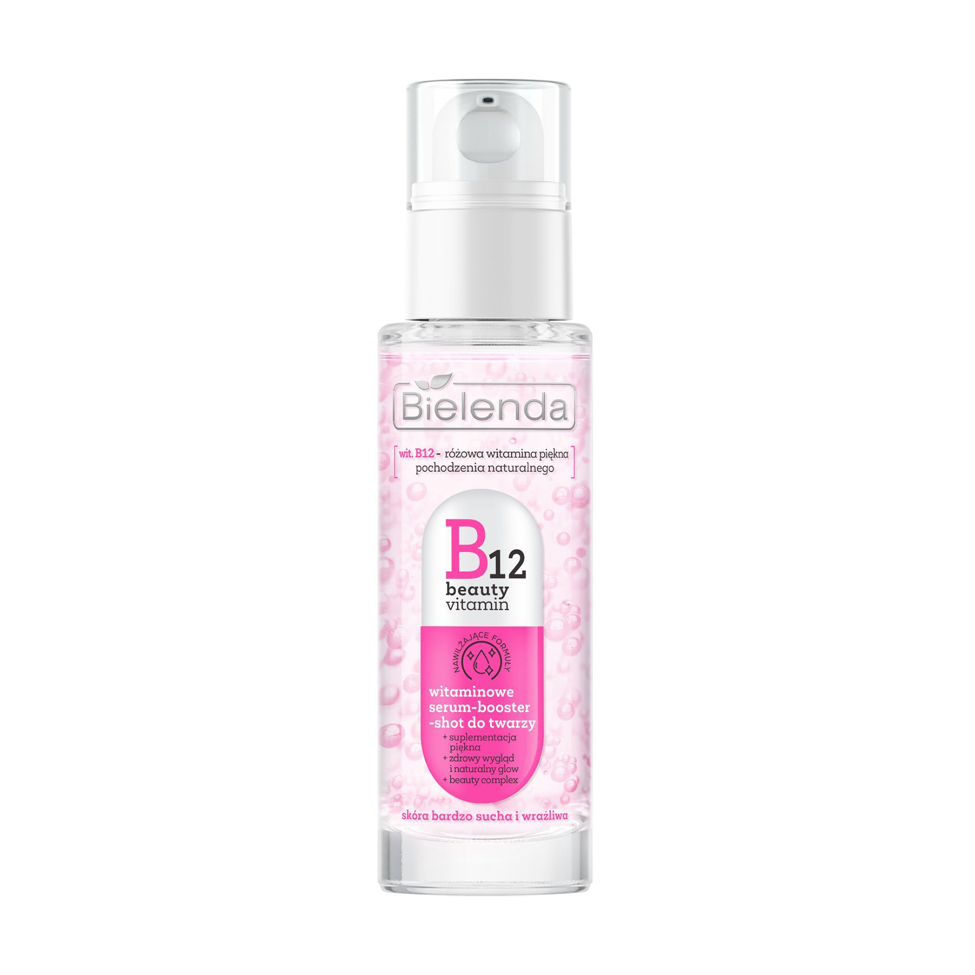 Сироватка-бустер для обличчя Bielenda B12 Beauty Vitamin Face Booster Serum, 30 мл